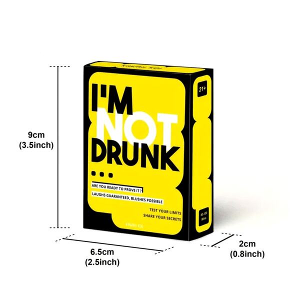 I'm Not Drunk Drinking Card Game - Picture 7 of 7